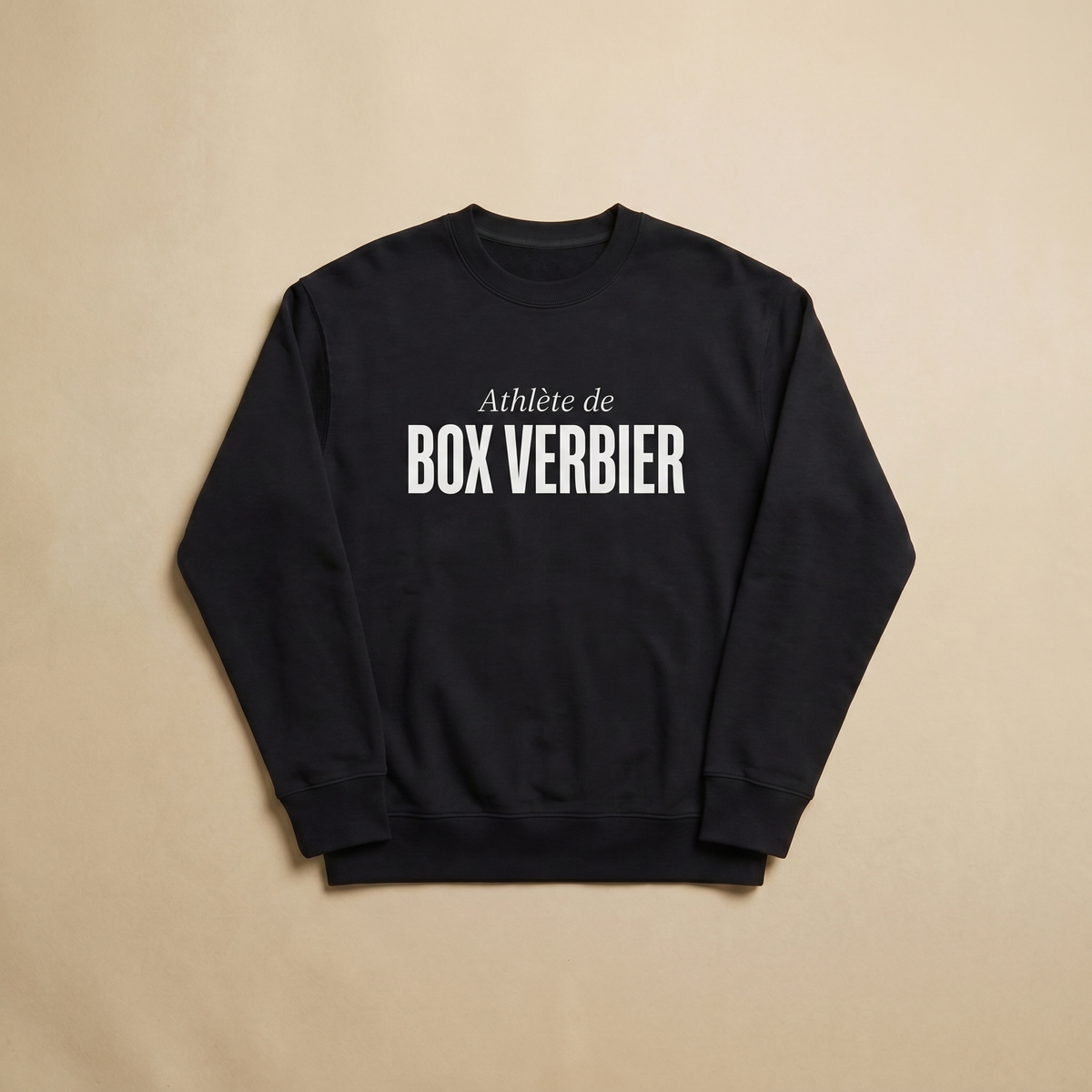 Noir - Athlete de - Box Verbier Sweatshirt