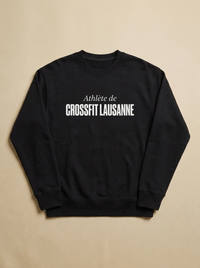 Noir - Athlete de - CrossFit Lausanne Sweatshirt