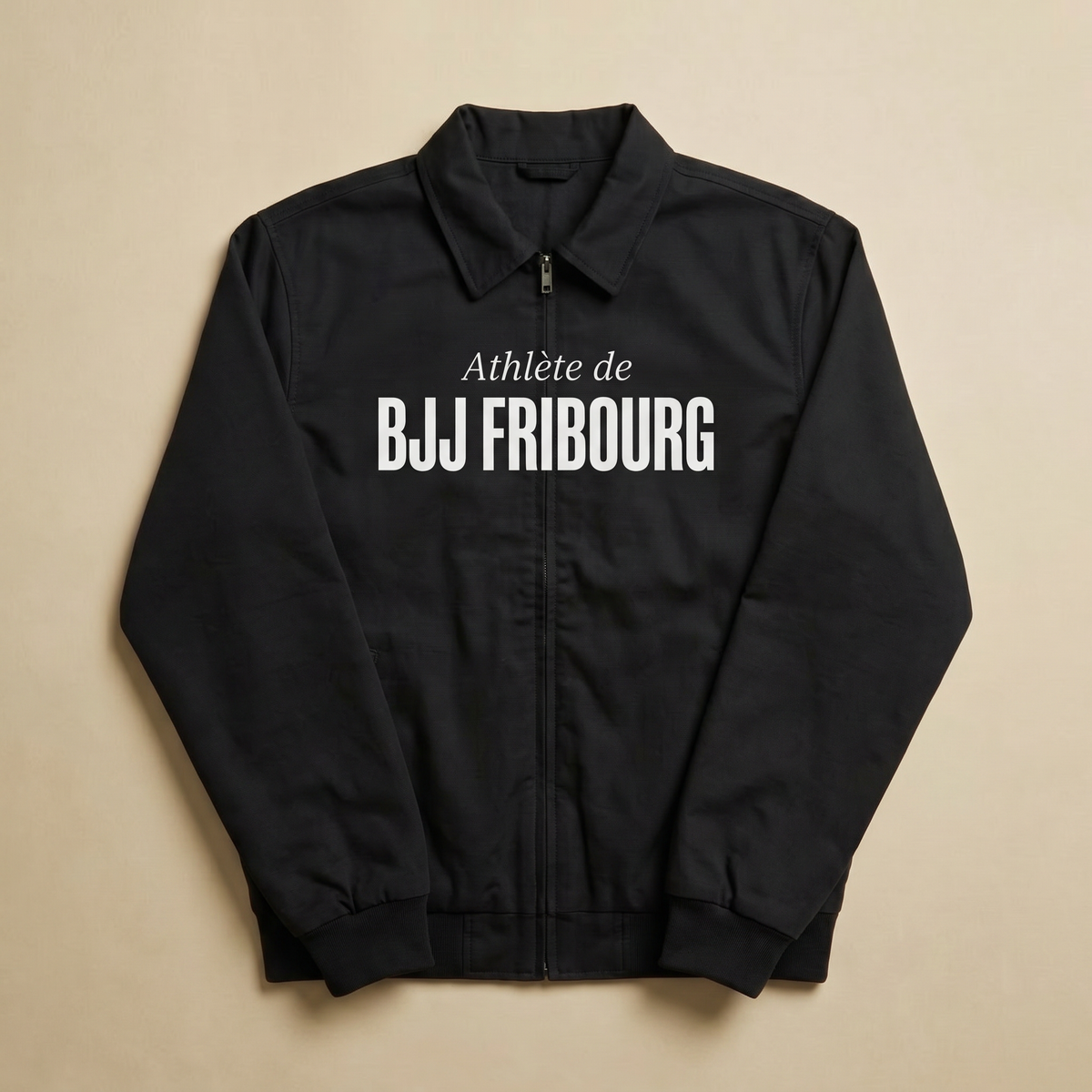 Noir - Athlete de - BJJ Fribourg Veste