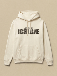 Blanc - Athlete de - CrossFit Lausanne Hoodie
