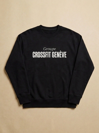 Noir - Groupe - CrossFit Geneve Sweatshirt