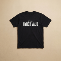 Noir - Groupe - Hyrox Vaud Tee