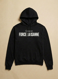 Noir - Groupe - Force Lausanne Hoodie