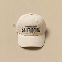 Blanc - Je m'entraine a - BJJ Fribourg Casquette