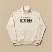 Blanc - Je m'entraine a - Box Verbier Veste