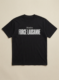 Noir - Membre - Force Lausanne Tee