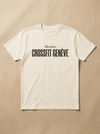 Blanc - Membre - CrossFit Geneve Tee