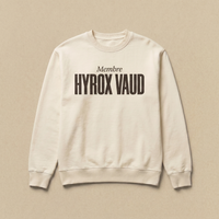 Blanc - Membre - Hyrox Vaud Sweatshirt