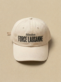 Blanc - Membre - Force Lausanne Casquette